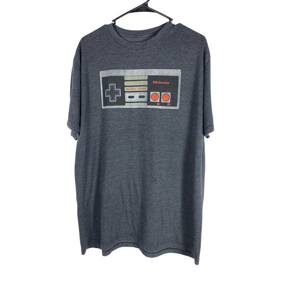 Retro Nitendo NES mens T-shirt Gray Size XL - Picture 1 of 5